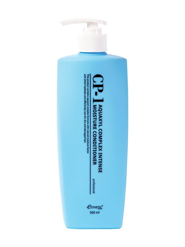 CP-1 Aquaxyl Complex Intense Moisture drėkinantis plaukų kondicionierius 500 ml baltame fone