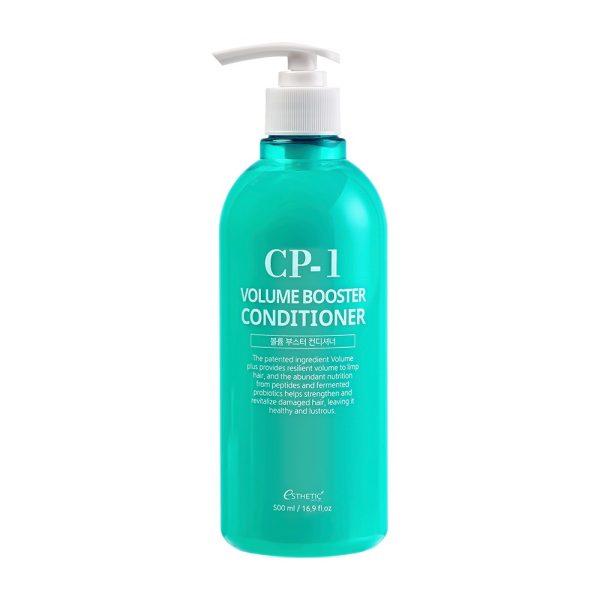 CP-1 Volume Booster apimties suteikiantis plaukų kondicionierius 500 ml baltame fone