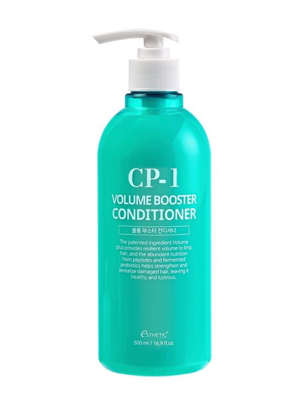 31ef65522ea54e888f135d2e59781f8bi CP-1 Volume Booster apimties suteikiantis plaukų kondicionierius 500 ml baltame fone
