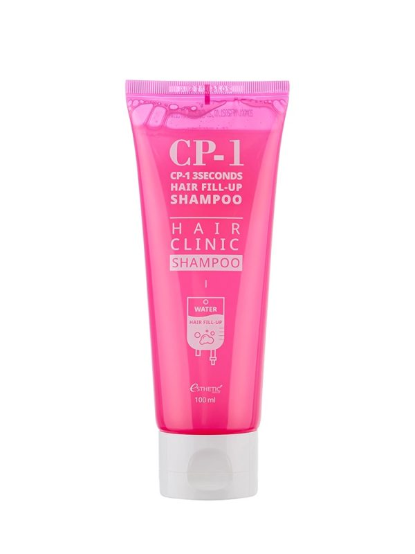 617084d81a4af27f3f30de541931b489f CP-1 3 Seconds Hair Fill-Up atkuriamasis plaukų šampūnas 100 ml baltame fone