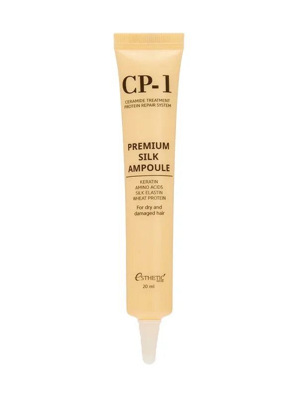 cp-1_premium_silk_ampoulek CP-1 Premium Silk plaukų serumas 150 ml baltame fone