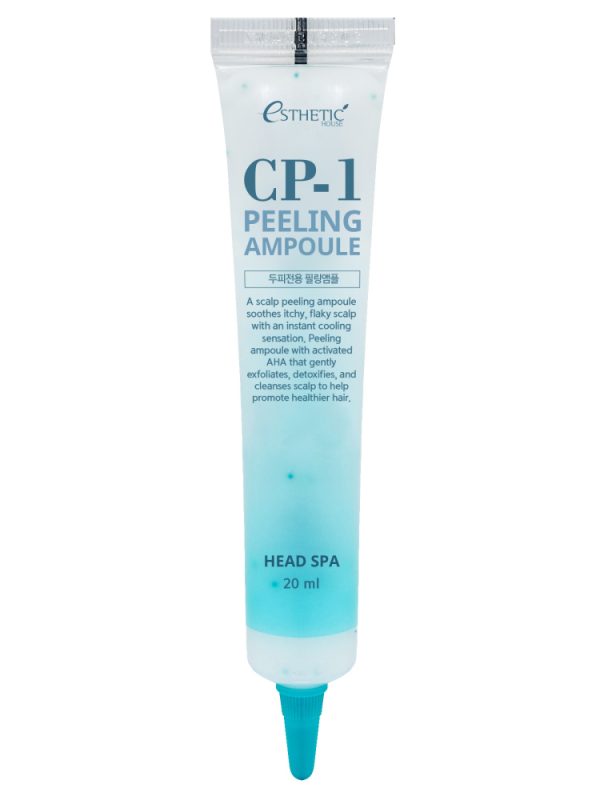 dce5d79f2e4411eb85de88ce3f9bd217_1daf01c90be711ec85ebb9c096b4671dg CP-1 Peeling Ampoule galvos odos šveičiamasis serumas 20 ml baltame fone