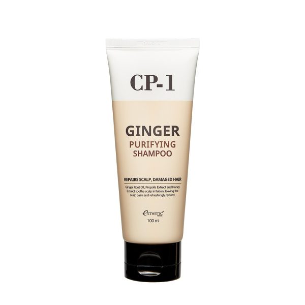 ef5d2d48df2a6f37724a9466d09f3c2el CP-1 Ginger Purifying valomasis plaukų šampūnas 500 ml baltame fone