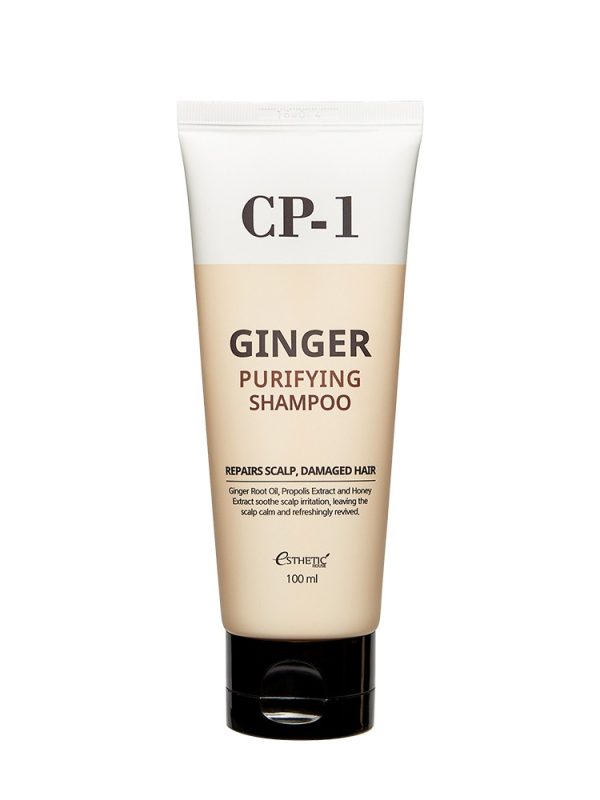 ef5d2d48df2a6f37724a9466d09f3c2el CP-1 Ginger Purifying valomasis plaukų šampūnas 500 ml baltame fone
