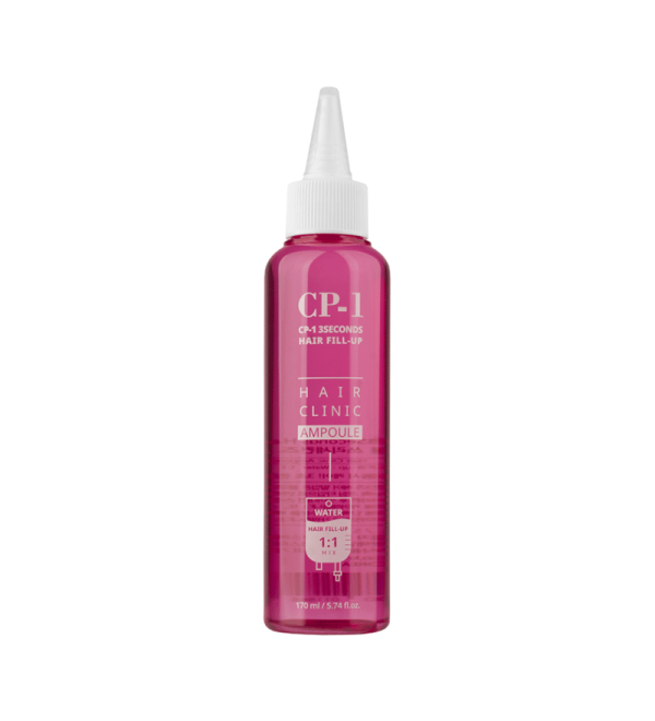 CP-1 3 Seconds Hair Ringer Hair Fill-Up atkuriamoji plaukų ampulė 170 ml baltame fone