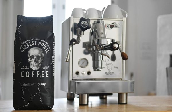 Darkest Power Coffee 100 % Robusta espresso kavos pupelės 1 kg