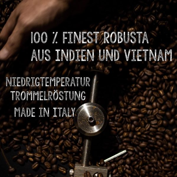 Darkest Power Coffee 100 % Robusta kavos pupelės 1 kg | Norei